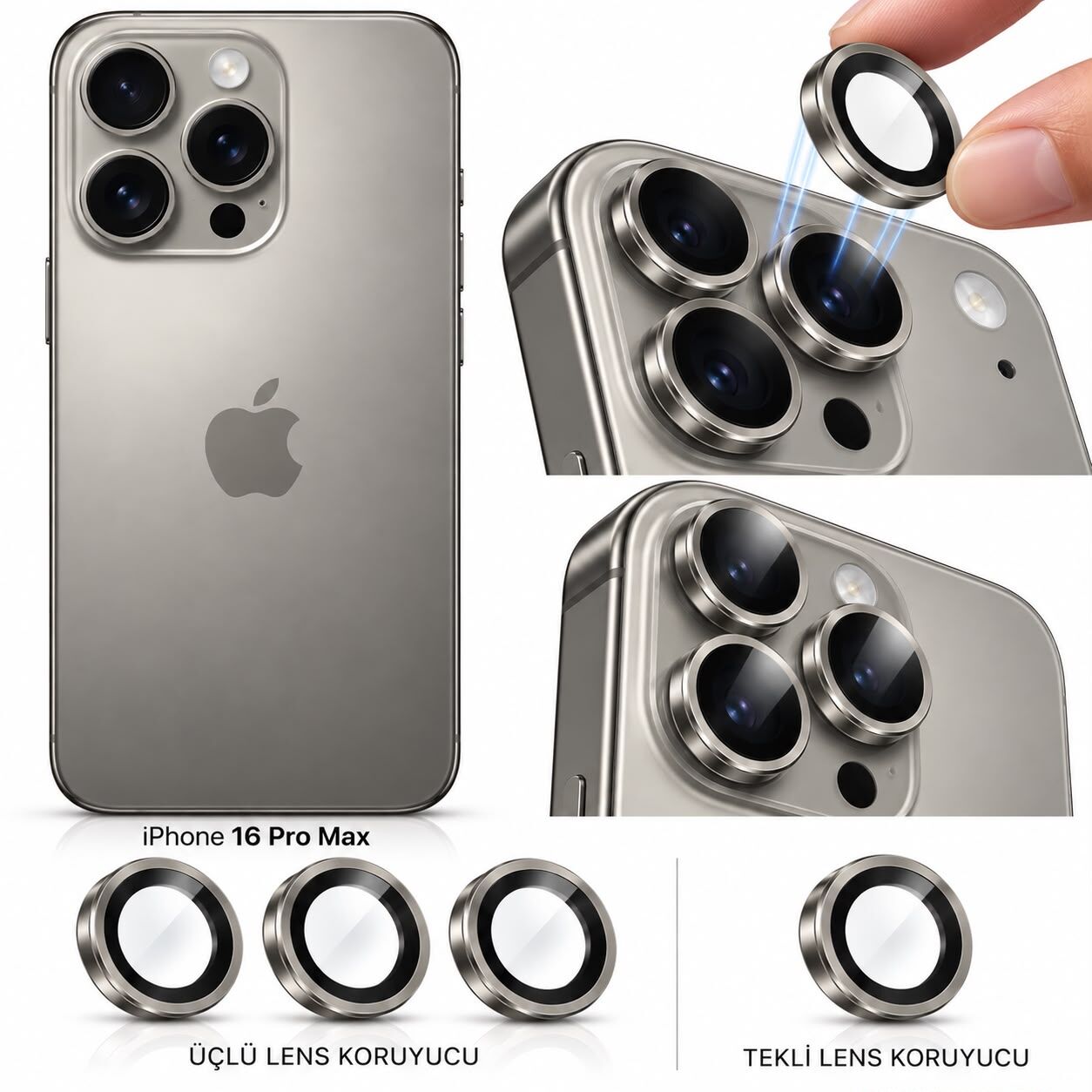 İPHONE 16 PRO NATUREL TİTANYUM